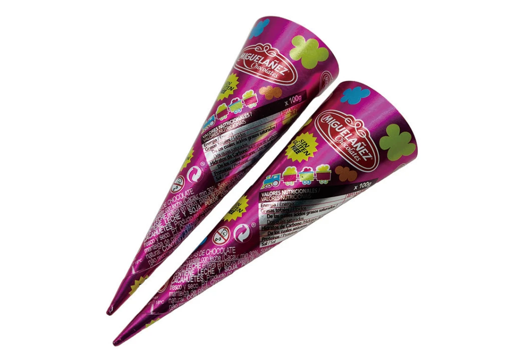 Ice cream paper cone sleeve 1 Ice cream paper cone sleeve 1