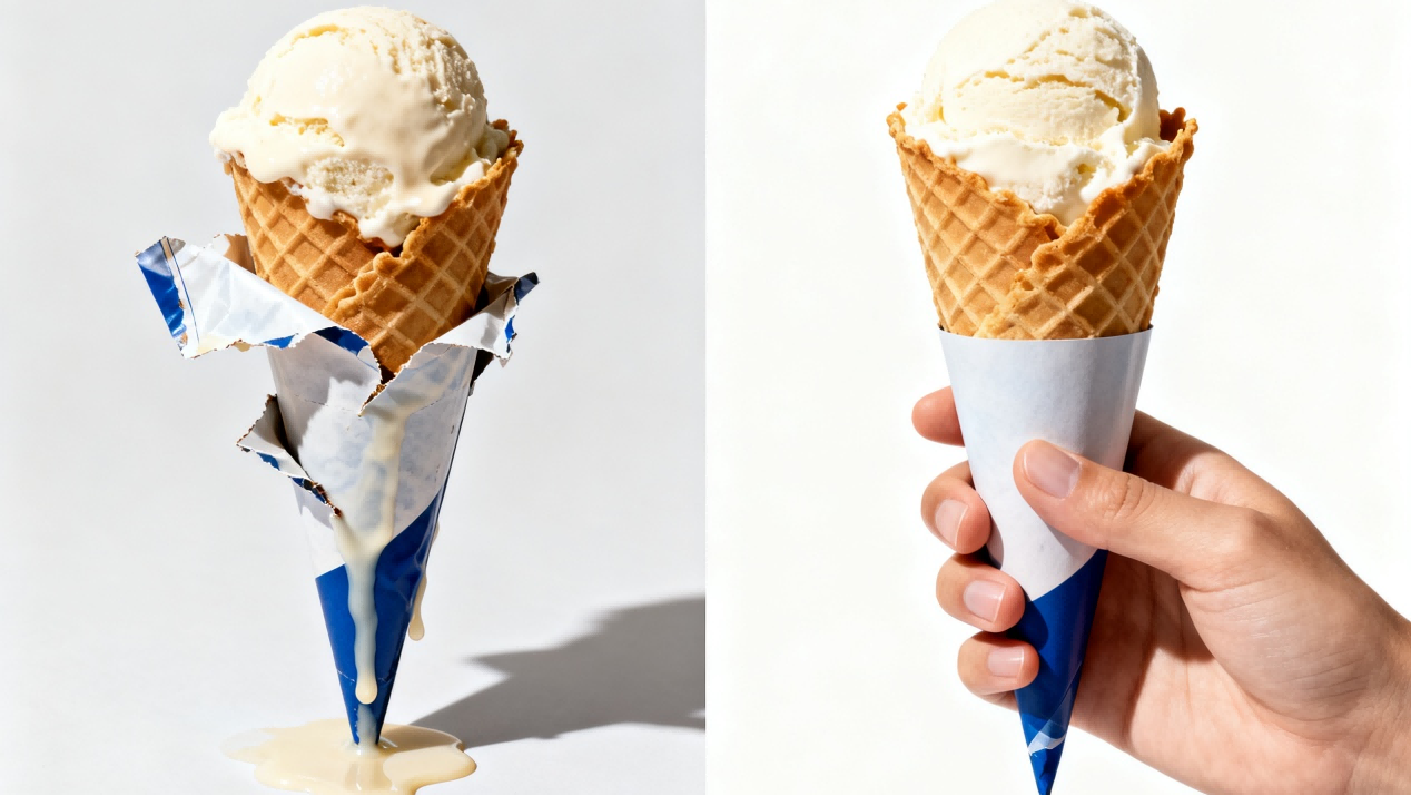 Custom Ice Cream Cone sleeves 2 Custom Ice Cream Cone sleeves 2