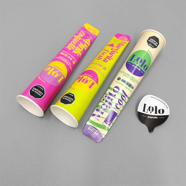 100ml calippo tube for ice cream